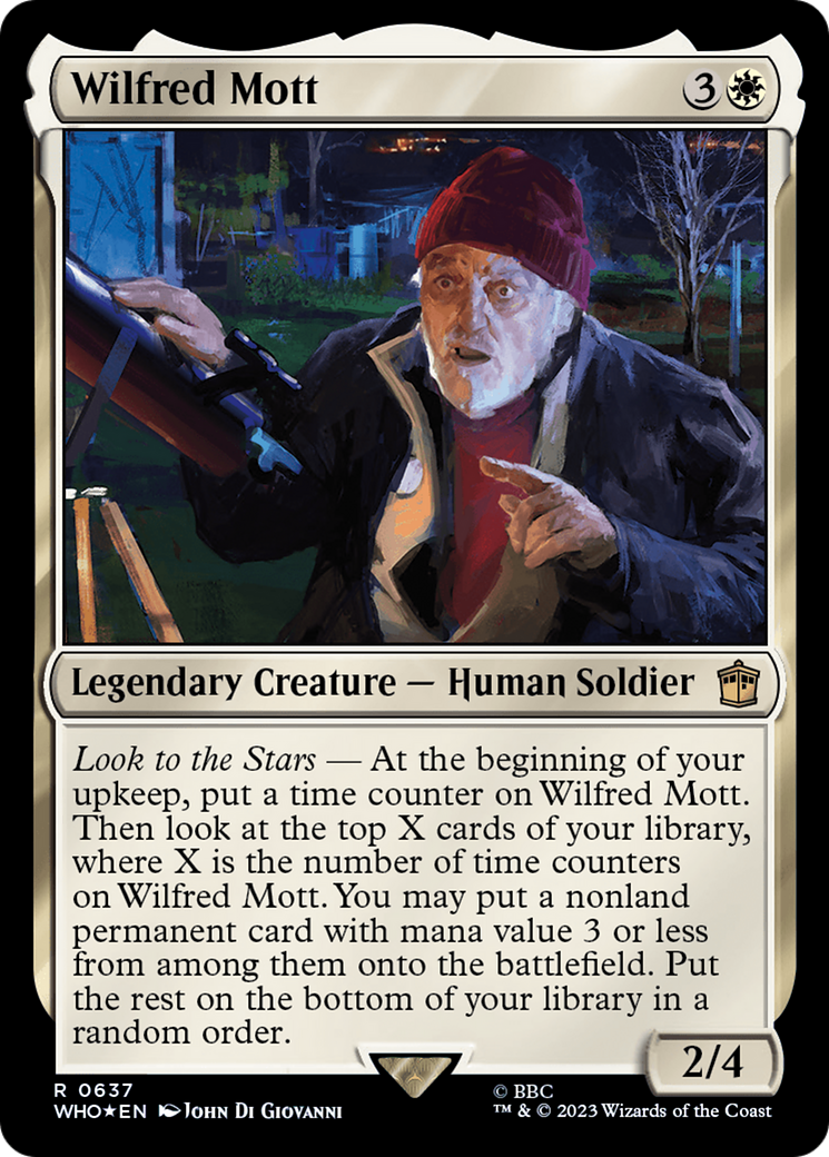 Wilfred Mott (Surge Foil) [Doctor Who] | Lots Moore NSW