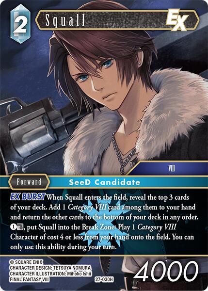 Squall EX [Journey of Discovery] | Lots Moore NSW
