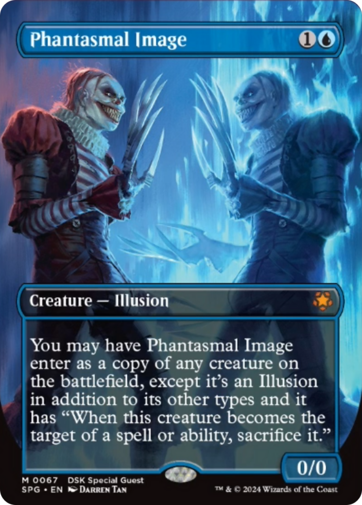 Phantasmal Image (Borderless) [Duskmourn: House of Horror Special Guests] | Lots Moore NSW