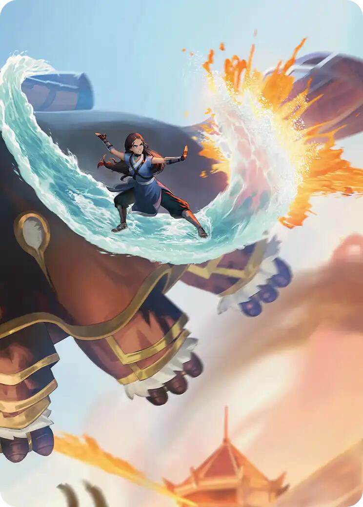 Katara's Reversal Art Card [Avatar: The Last Airbender Art Series] | Lots Moore NSW
