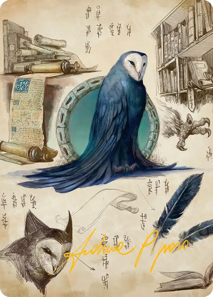 Wan Shi Tong, Librarian Art Card (Gold-Stamped Signature) [Avatar: The Last Airbender Art Series] | Lots Moore NSW