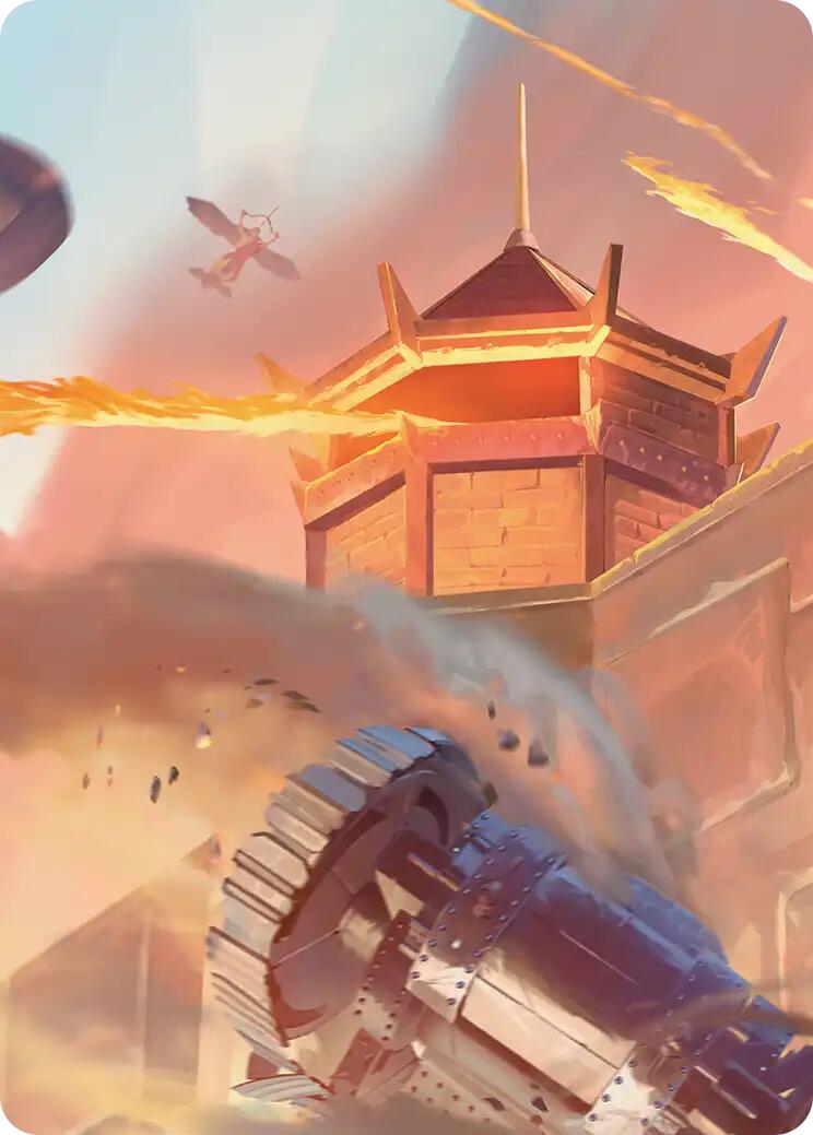 Fire Nation Turret Art Card [Avatar: The Last Airbender Art Series] | Lots Moore NSW