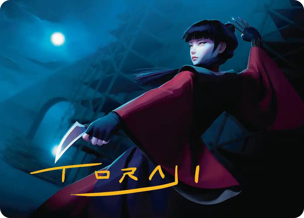 Mai, Jaded Edge Art Card (Gold-Stamped Signature) [Avatar: The Last Airbender Art Series] | Lots Moore NSW