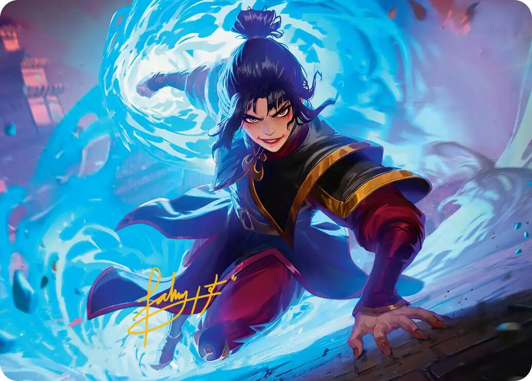 Fire Lord Azula Art Card (Gold-Stamped Signature) [Avatar: The Last Airbender Art Series] | Lots Moore NSW