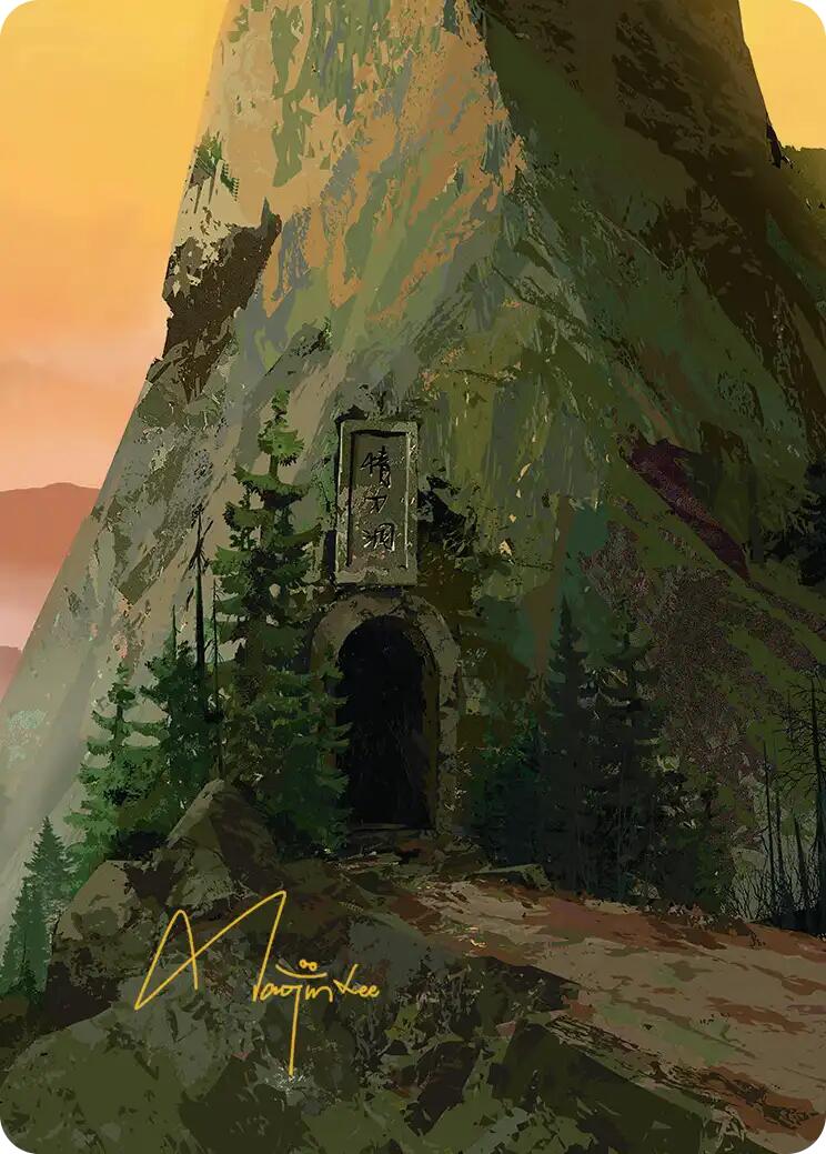 Mountain Art Card (Gold-Stamped Signature) [Avatar: The Last Airbender Art Series] | Lots Moore NSW