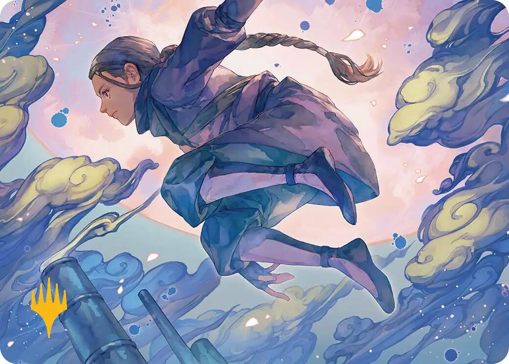 Katara, Seeking Revenge Art Card (Gold-Stamped Planeswalker Symbol) [Avatar: The Last Airbender Art Series] | Lots Moore NSW