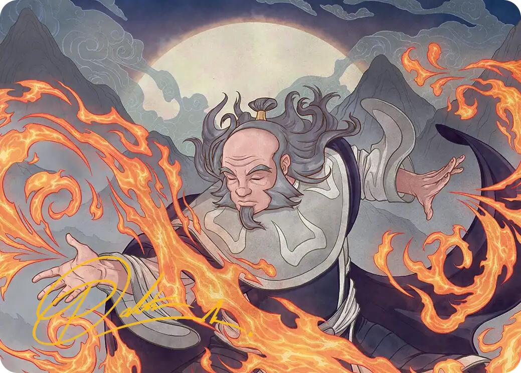 Iroh, Grand Lotus Art Card (Gold-Stamped Signature) [Avatar: The Last Airbender Art Series] | Lots Moore NSW