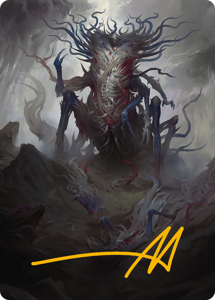 Azlask, the Swelling Scourge Art Card (Gold-Stamped Signature) [Modern Horizons 3 Art Series] | Lots Moore NSW