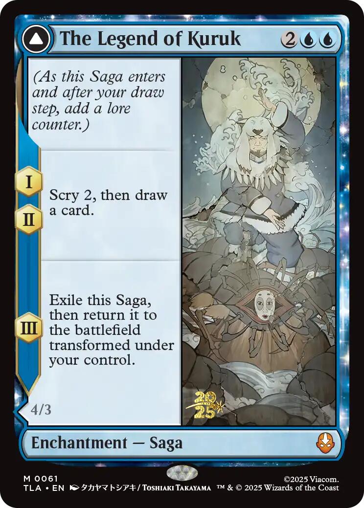 The Legend of Kuruk [Avatar: The Last Airbender Prerelease Cards] | Lots Moore NSW