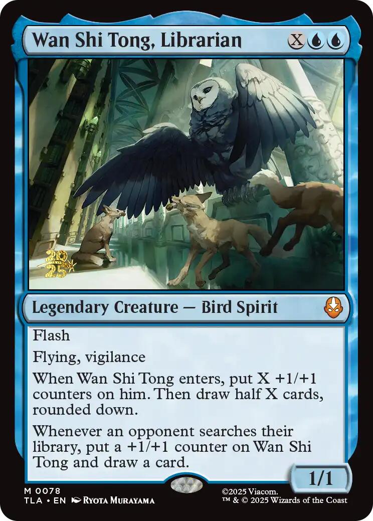 Wan Shi Tong, Librarian [Avatar: The Last Airbender Prerelease Cards] | Lots Moore NSW