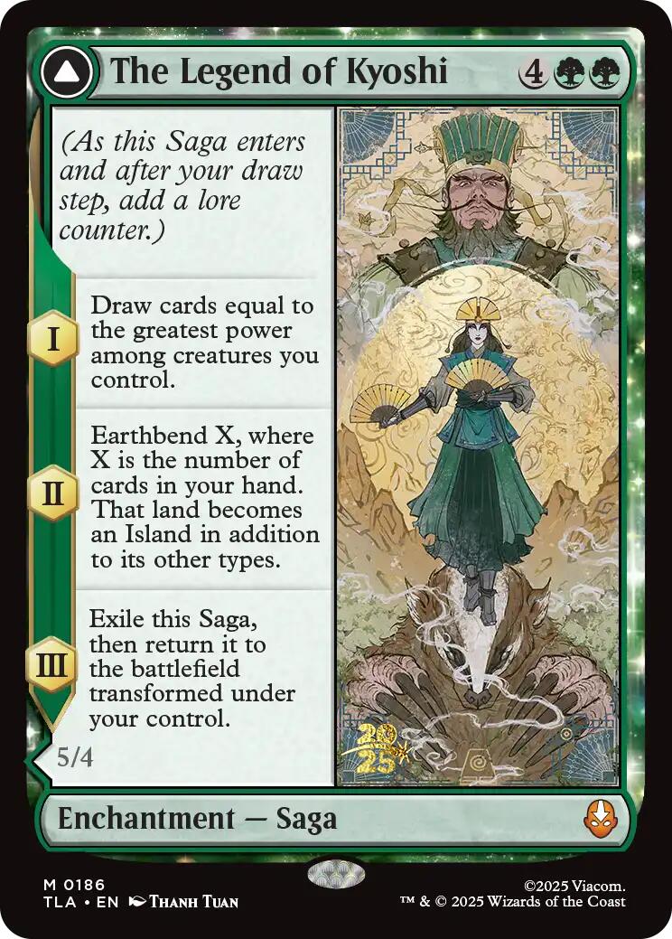 The Legend of Kyoshi [Avatar: The Last Airbender Prerelease Cards] | Lots Moore NSW
