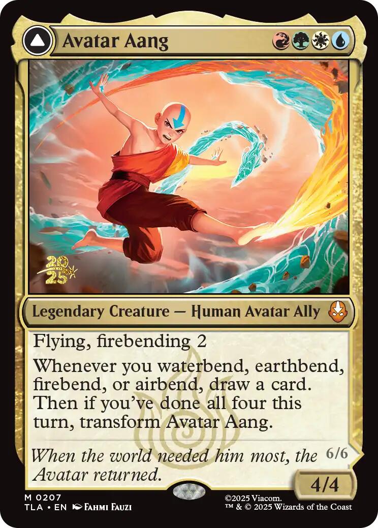 Avatar Aang [Avatar: The Last Airbender Prerelease Cards] | Lots Moore NSW