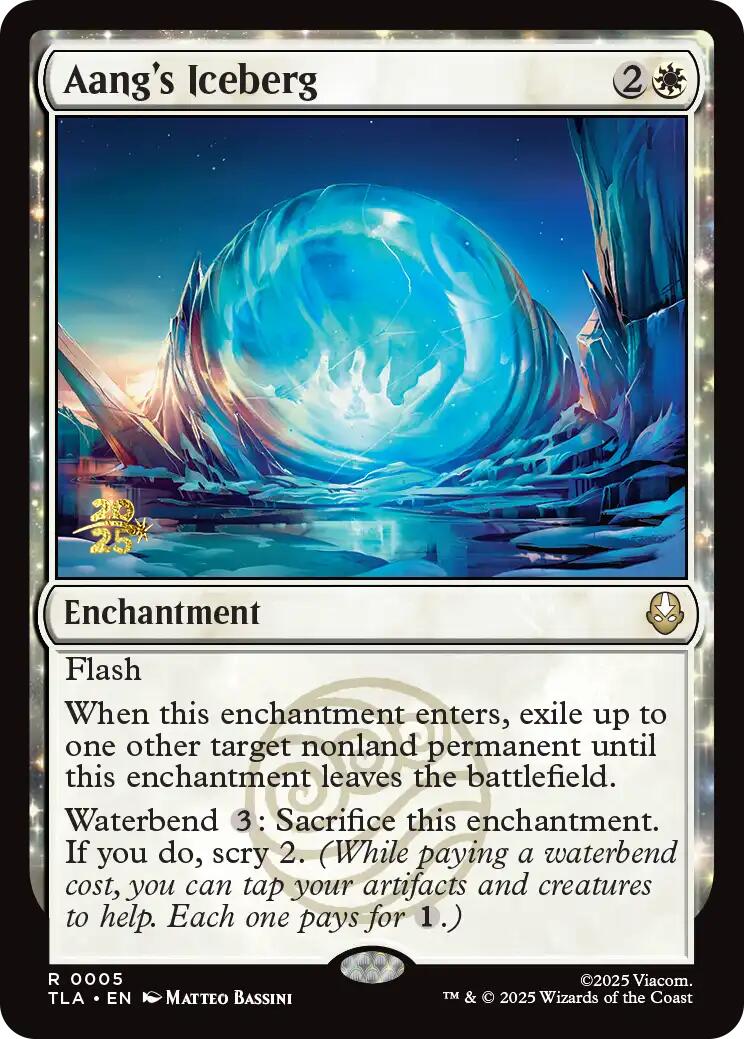 Aang's Iceberg [Avatar: The Last Airbender Prerelease Cards] | Lots Moore NSW