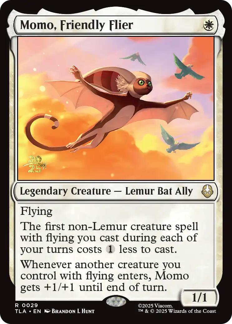 Momo, Friendly Flier [Avatar: The Last Airbender Prerelease Cards] | Lots Moore NSW