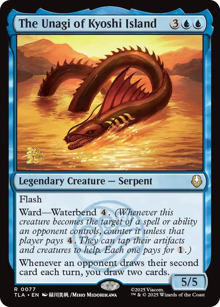 The Unagi of Kyoshi Island [Avatar: The Last Airbender Prerelease Cards] | Lots Moore NSW