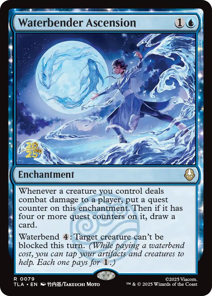 Waterbender Ascension [Avatar: The Last Airbender Prerelease Cards] | Lots Moore NSW