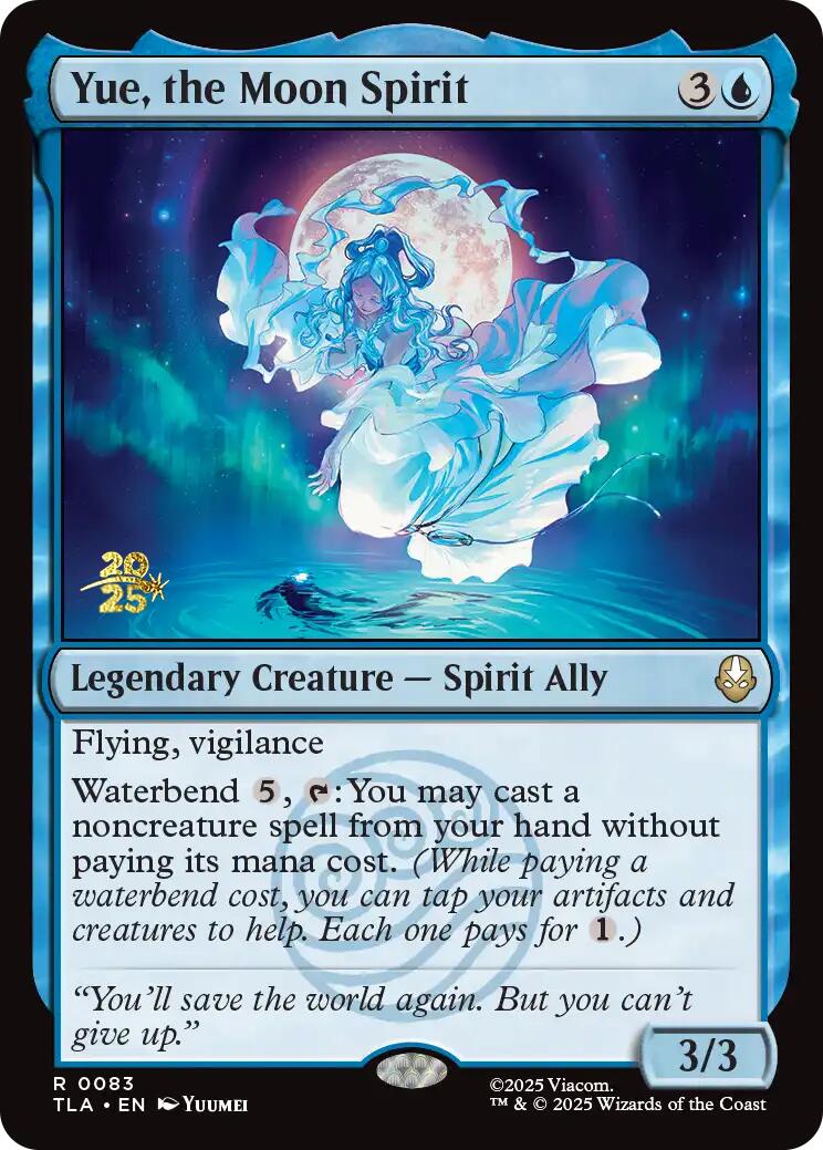 Yue, the Moon Spirit [Avatar: The Last Airbender Prerelease Cards] | Lots Moore NSW