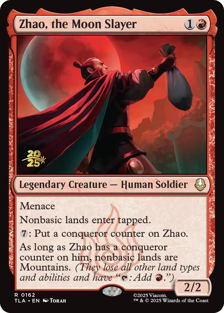 Zhao, the Moon Slayer [Avatar: The Last Airbender Prerelease Cards] | Lots Moore NSW
