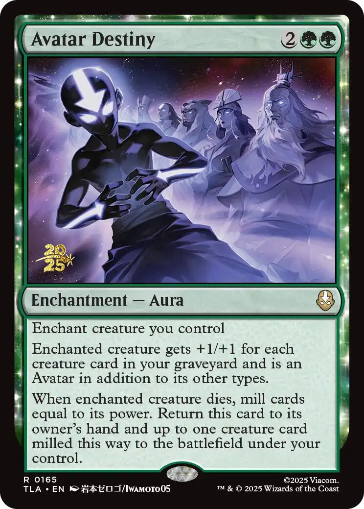 Avatar Destiny [Avatar: The Last Airbender Prerelease Cards] | Lots Moore NSW