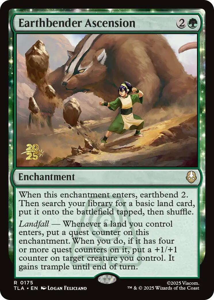 Earthbender Ascension [Avatar: The Last Airbender Prerelease Cards] | Lots Moore NSW