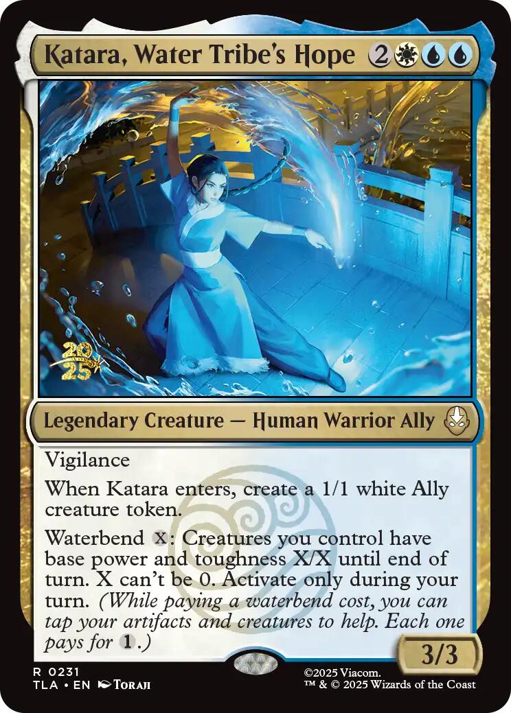 Katara, Water Tribe's Hope [Avatar: The Last Airbender Prerelease Cards] | Lots Moore NSW