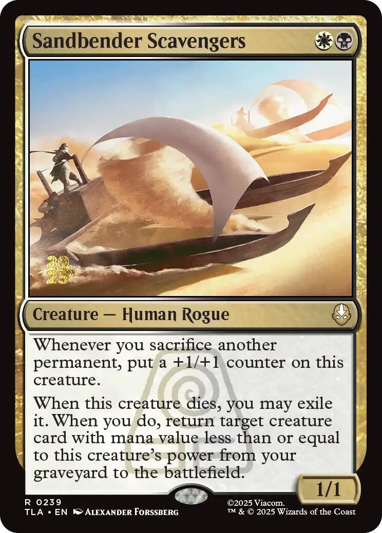 Sandbender Scavengers [Avatar: The Last Airbender Prerelease Cards] | Lots Moore NSW