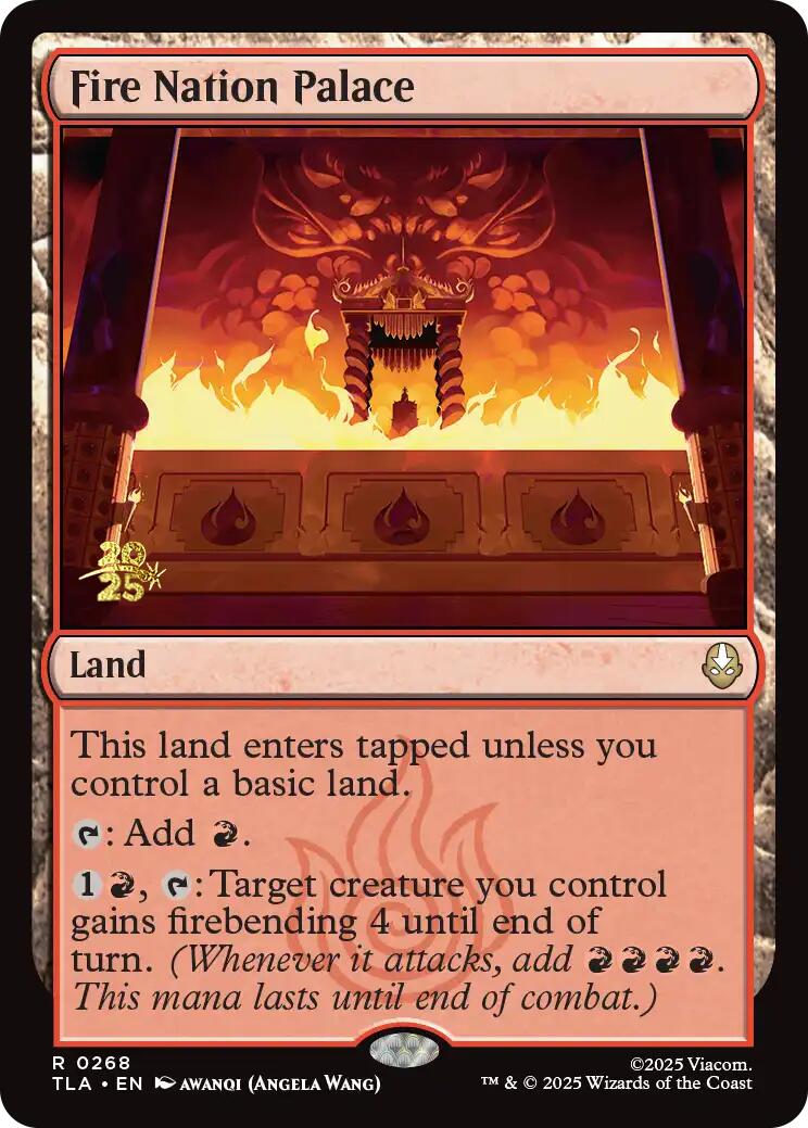 Fire Nation Palace [Avatar: The Last Airbender Prerelease Cards] | Lots Moore NSW