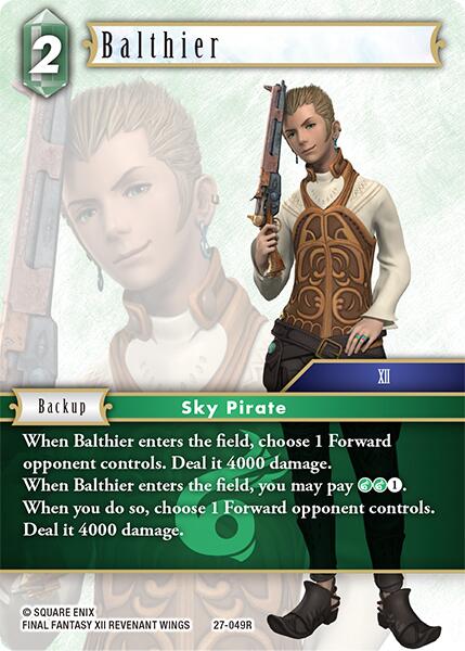 Balthier [Journey of Discovery] | Lots Moore NSW