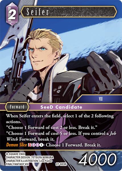 Seifer [Journey of Discovery] | Lots Moore NSW