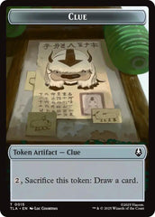 Ally (0004) // Clue (0015) Double-Sided Token [Avatar: The Last Airbender Tokens] | Lots Moore NSW