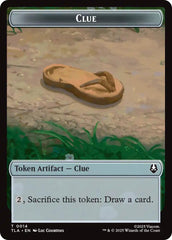 Ally (0005) // Clue (0014) Double-Sided Token [Avatar: The Last Airbender Tokens] | Lots Moore NSW