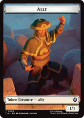 Ally (0006) // Clue (0017) Double-Sided Token [Avatar: The Last Airbender Tokens] | Lots Moore NSW