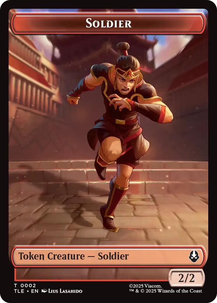 Soldier (0002) [Avatar: The Last Airbender Tokens] | Lots Moore NSW