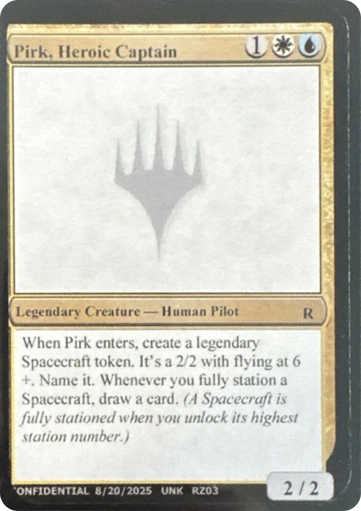 Pirk, Heroic Captain [Unknown Event] | Lots Moore NSW