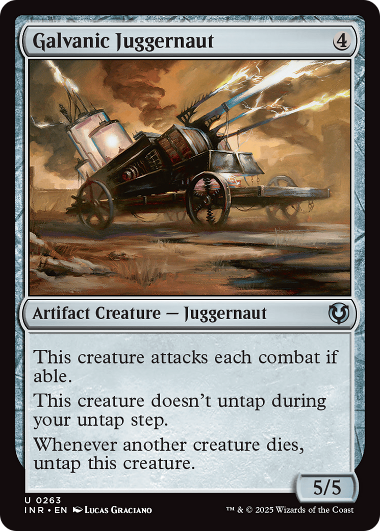 Galvanic Juggernaut [Innistrad Remastered] | Lots Moore NSW