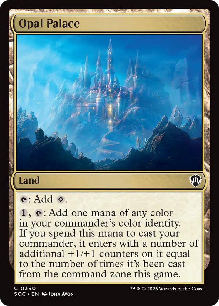 Opal Palace [Secrets of Strixhaven Commander] Magic: The Gathering | Lots Moore NSW
