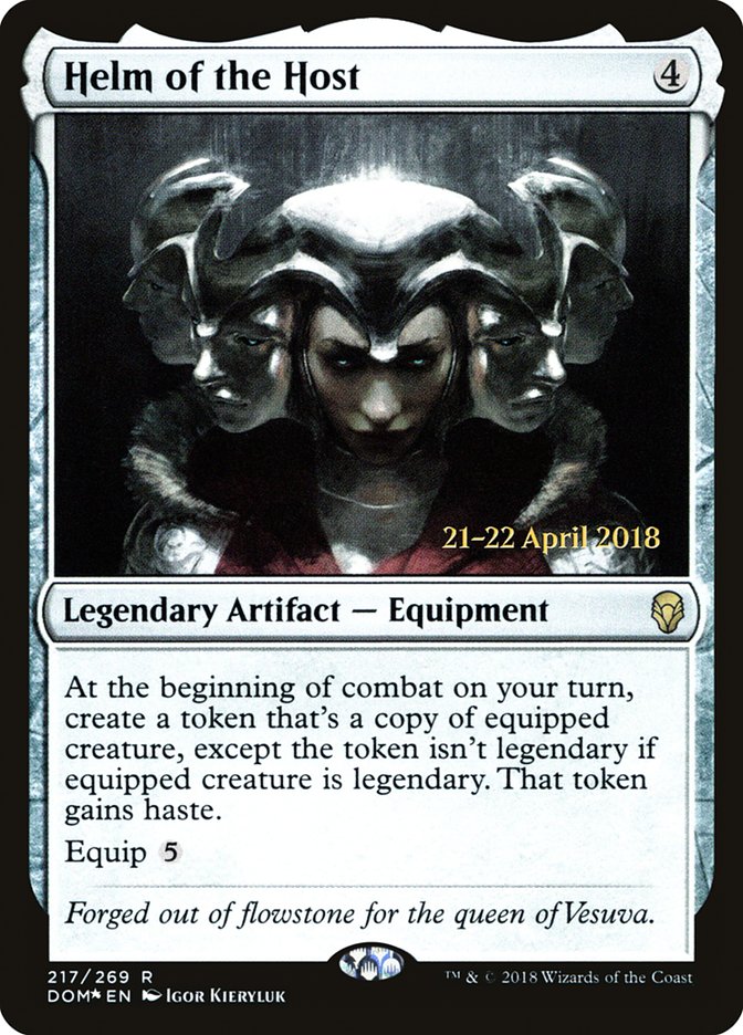Helm of the Host [Dominaria Prerelease Promos] | Lots Moore NSW