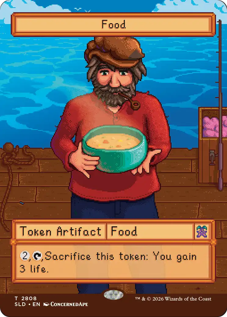 Food Token (2808) [Secret Lair Drop Series] | Lots Moore NSW