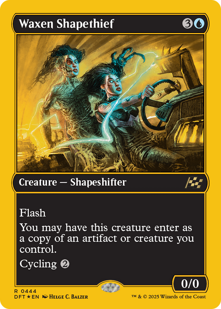 Waxen Shapethief (First-Place Foil) [Aetherdrift] | Lots Moore NSW