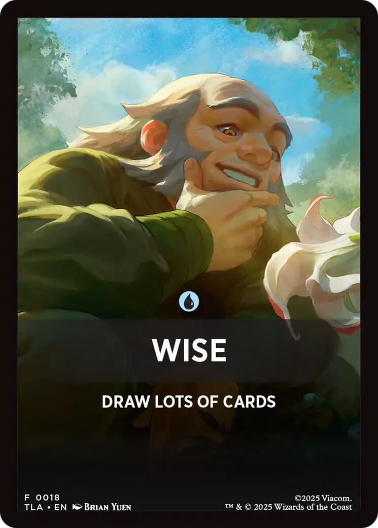 Wise Theme Card [Avatar: The Last Airbender Tokens] | Lots Moore NSW