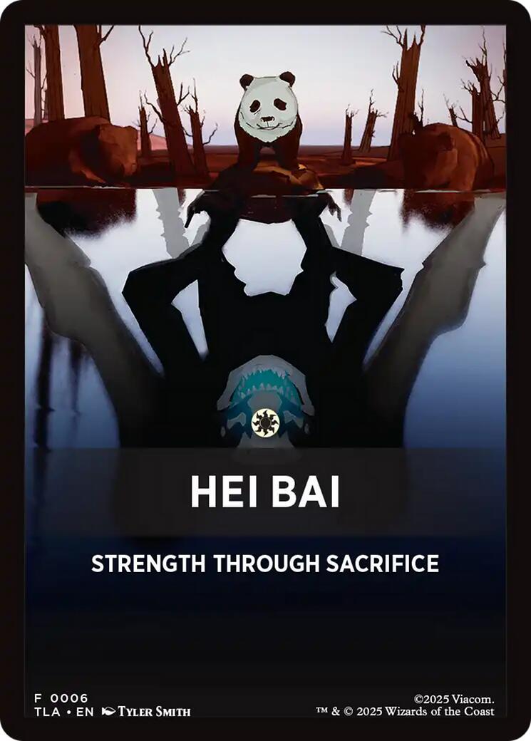 Hei Bai Theme Card [Avatar: The Last Airbender Tokens] | Lots Moore NSW