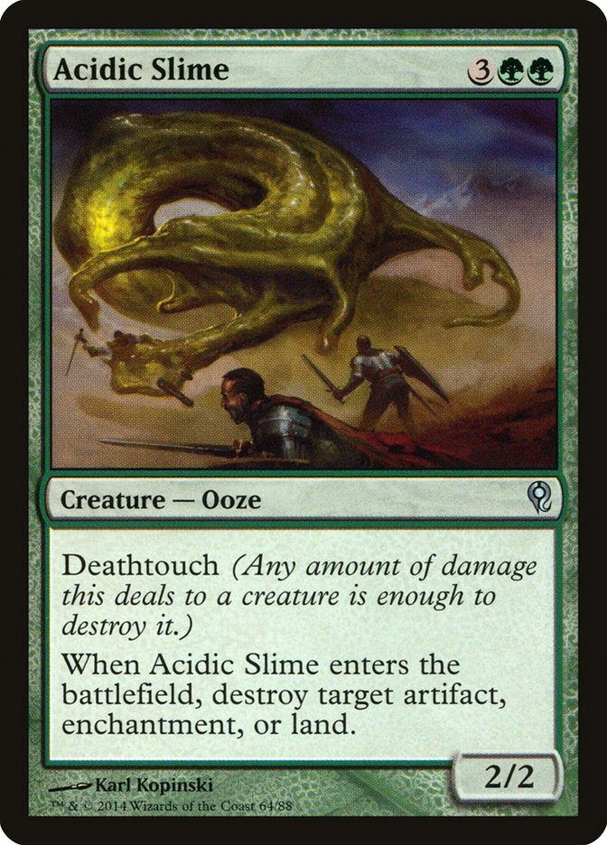 Acidic Slime [Duel Decks: Jace vs. Vraska] | Lots Moore NSW