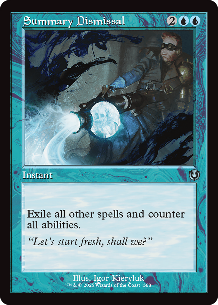 Summary Dismissal (Retro Frame) [Innistrad Remastered] | Lots Moore NSW