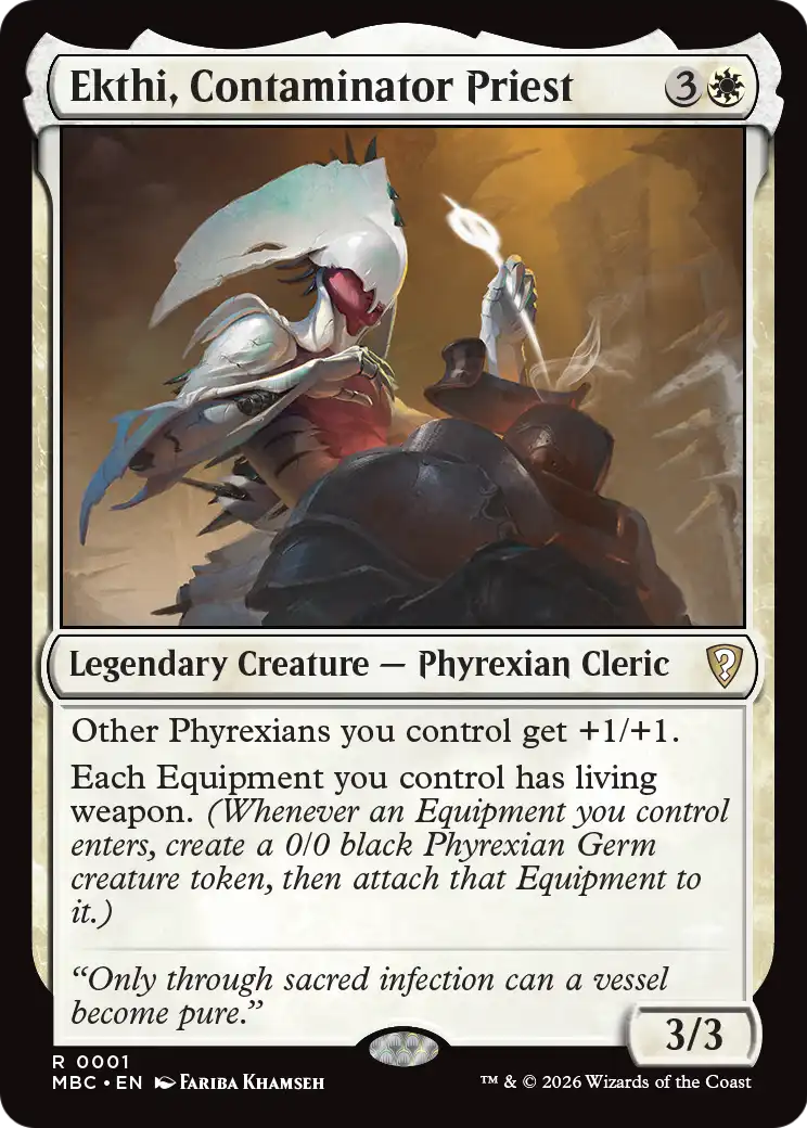 Ekthi, Contaminator Priest [Mystery Booster: Commander Edition] | Lots Moore NSW