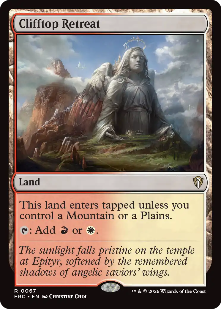 Clifftop Retreat [Reality Fracture Commander] | Lots Moore NSW