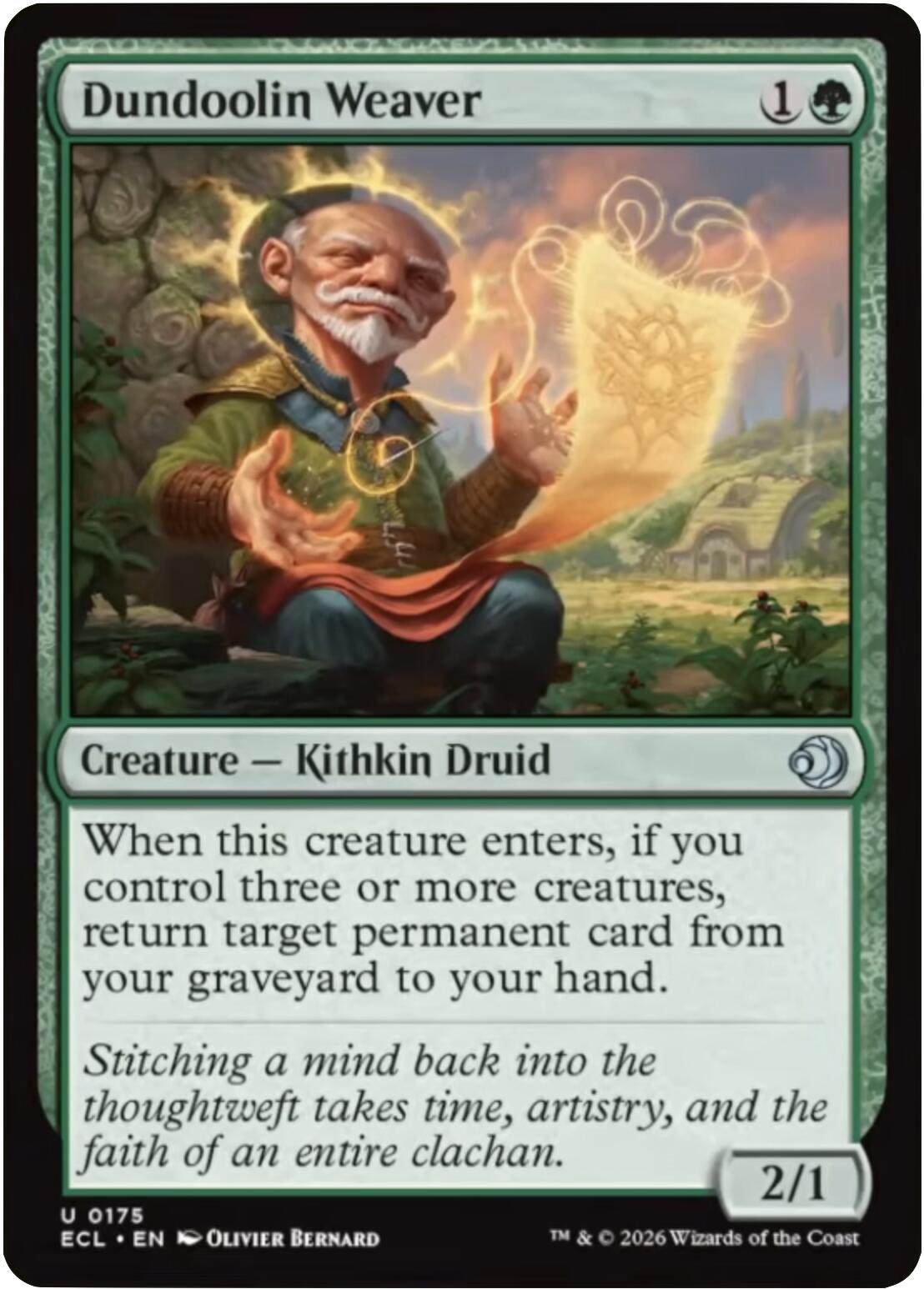 Dundoolin Weaver [Lorwyn Eclipsed] | Lots Moore NSW