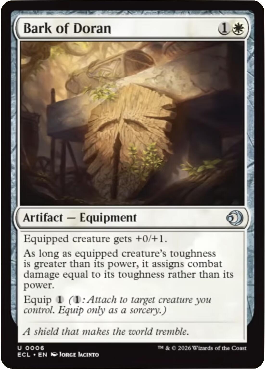 Bark of Doran [Lorwyn Eclipsed] | Lots Moore NSW