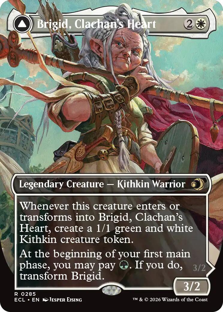 Brigid, Clachan's Heart (Borderless) [Lorwyn Eclipsed] | Lots Moore NSW