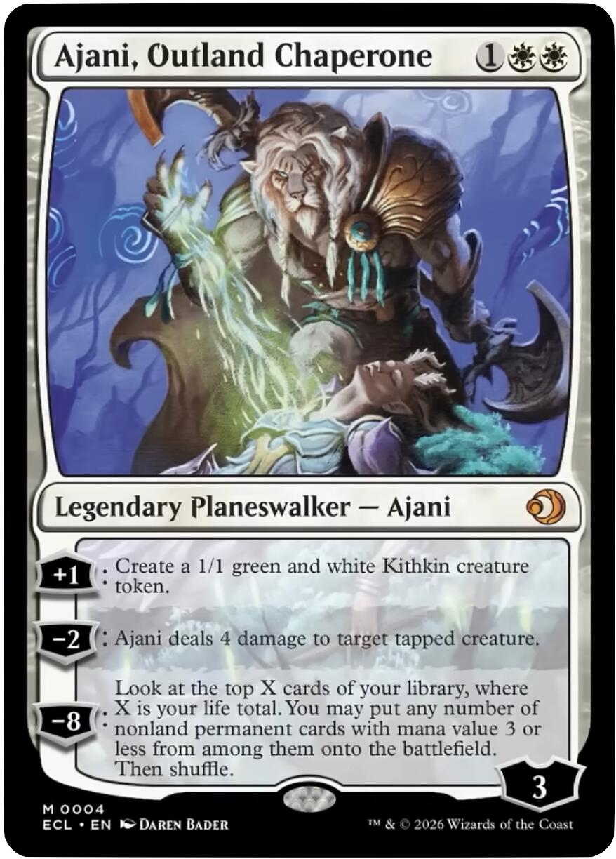 Ajani, Outland Chaperone [Lorwyn Eclipsed] | Lots Moore NSW