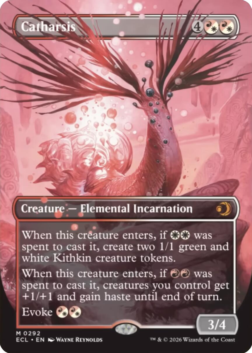 Catharsis (Borderless) [Lorwyn Eclipsed] | Lots Moore NSW